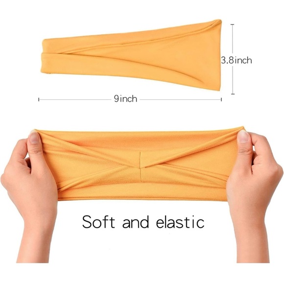 5 Cloth Headbands - Picture 3 of 4